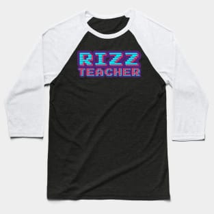 Rizz Teacher | W Riz | Rizzler | Rizz god | Funny gamer meme | Streaming | Rizzard Baseball T-Shirt